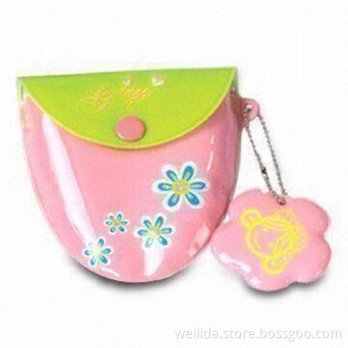 Coin Purse, Made of PVC, Sized 8.3 x 12.5cm, Various Colors are Available